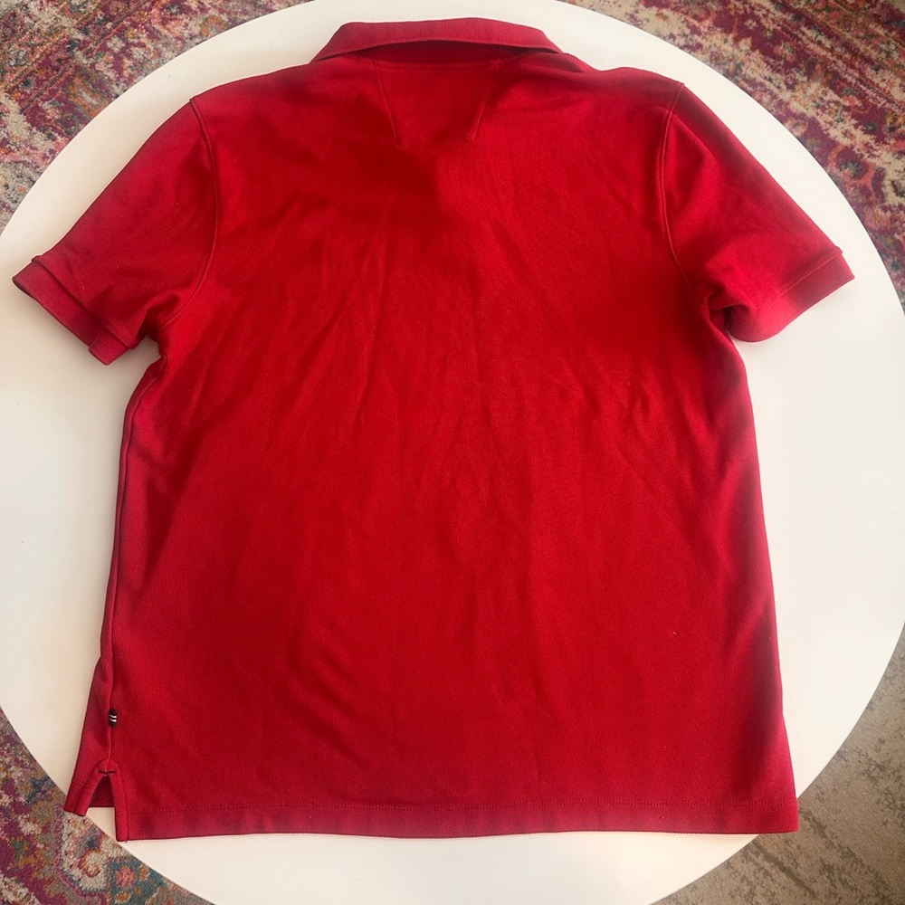 Nautica Performance Deck Polo Shirt Classic Fit in Red - Picture 6 of 7